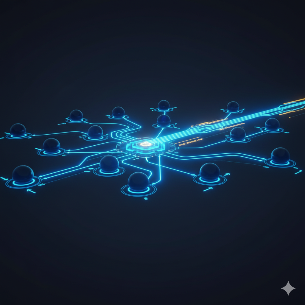 DEX aggregator project visual